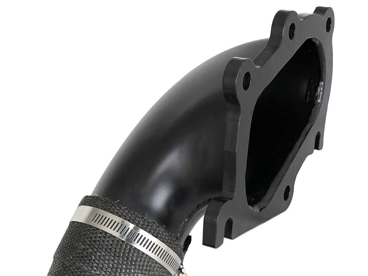 aFe ATLAS 3 IN OE Replacement Steel Turbo Downpipe - Chevy/GMC 2001-2004 6.6L