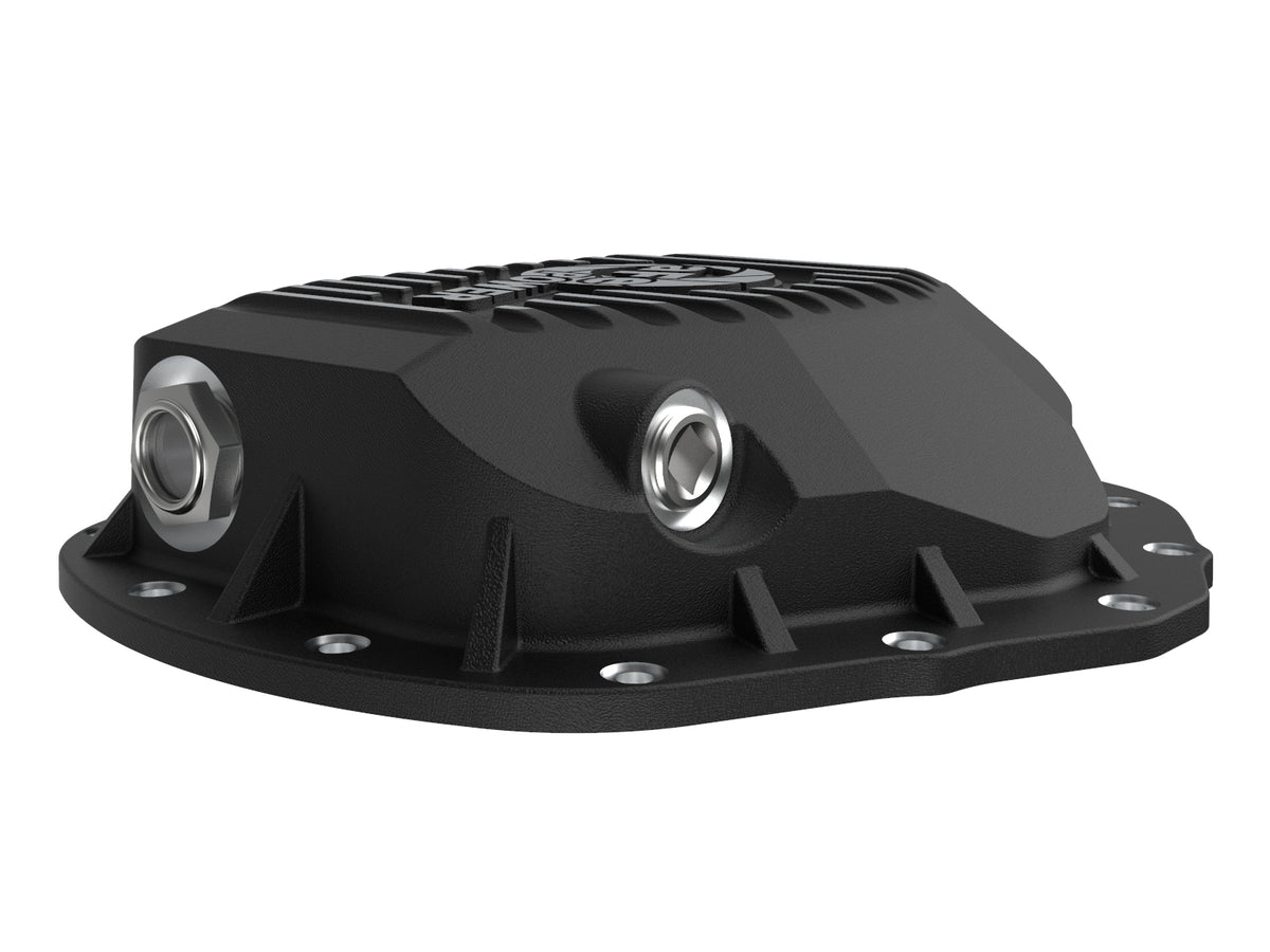 aFe Pro Series Rear Differential Cover Black w/ Machined Fins - Ram 2019-2026 6.4L/6.7L