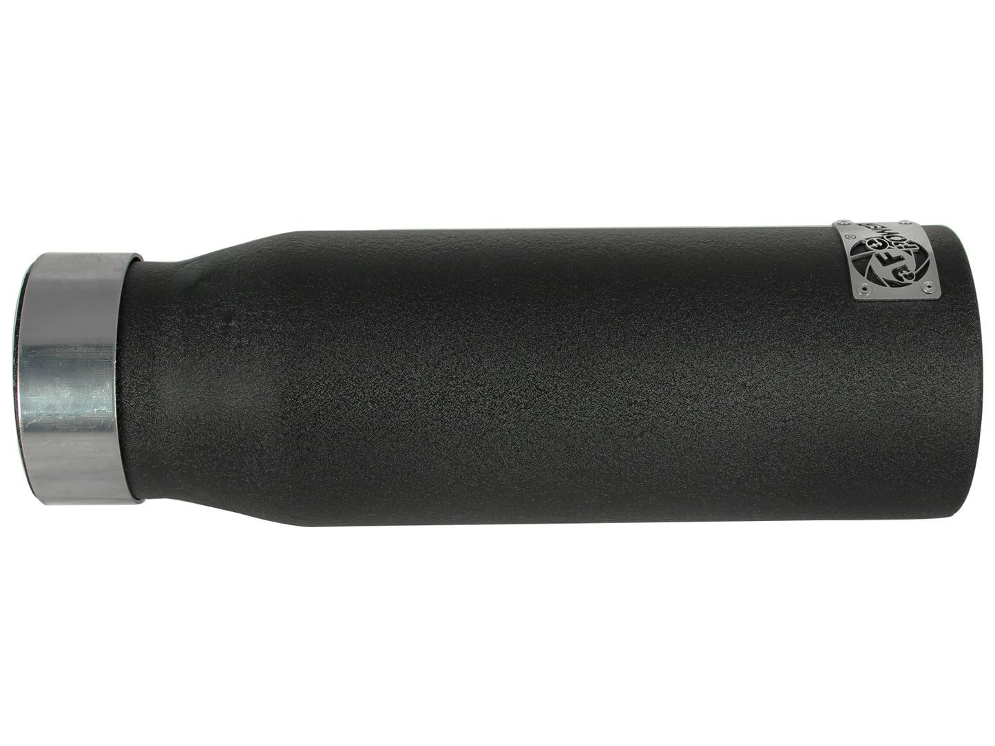 aFe MACH Force-Xp 409 Stainless Steel Clamp-on Exhaust Tip Black - 49-92043-B