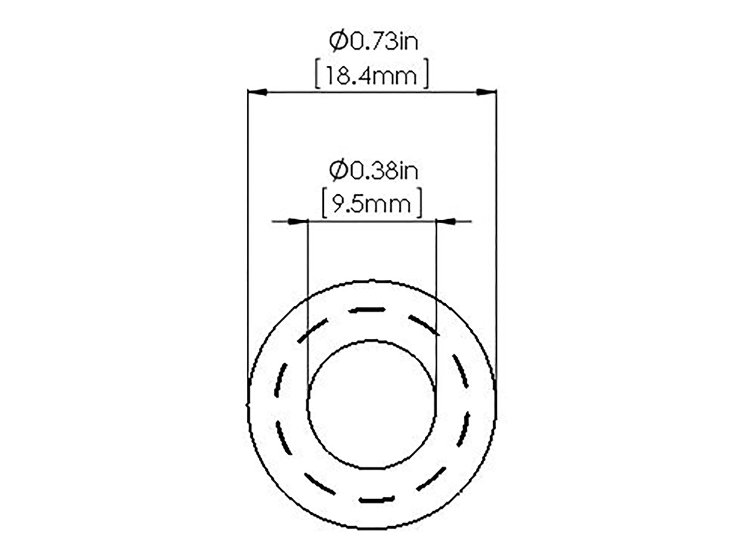 aFe Magnum FORCE Replacement Coolant Hose - 36" L x 3/8" ID
