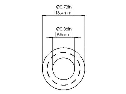 aFe Magnum FORCE Replacement Coolant Hose - 36" L x 3/8" ID