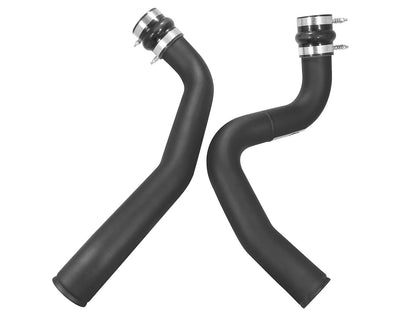 aFe BladeRunner 3 IN Aluminum Hot and Cold Charge Pipe Kit Black - Ford 1999-2003 7.3L
