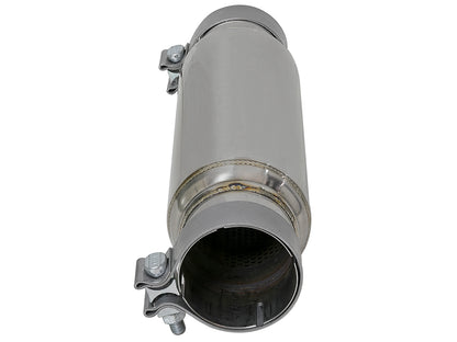 aFe MACH Force-Xp 304 Stainless Steel 3 IN Inet/Outlet Resonator 12 IN L