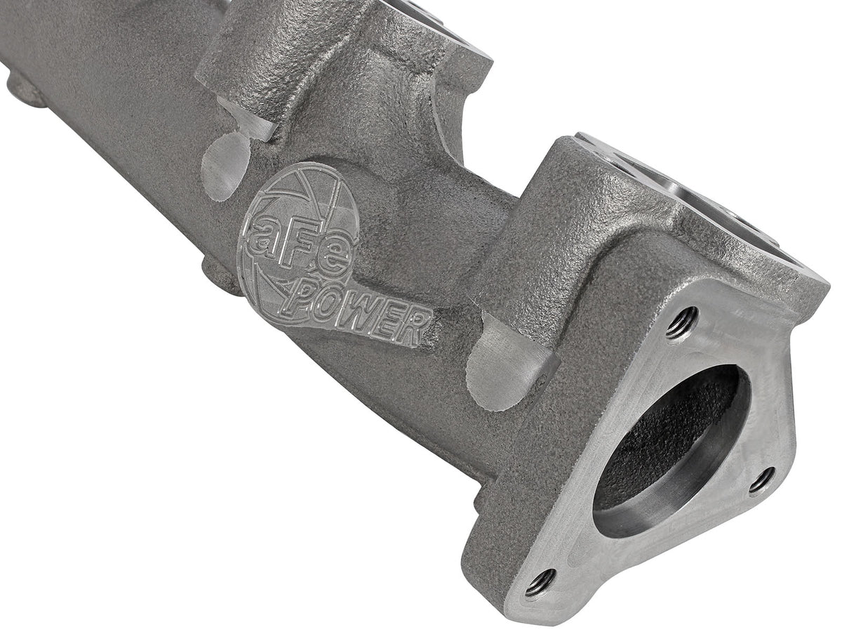 aFe BladeRunner Ported Ductile Iron Exhaust Manifold - Chevy/GMC 2001-2016 6.6L
