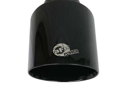 aFe MACH Force-Xp 409 Stainless Steel Clamp-on Exhaust Tip Black - 49T25454-B071