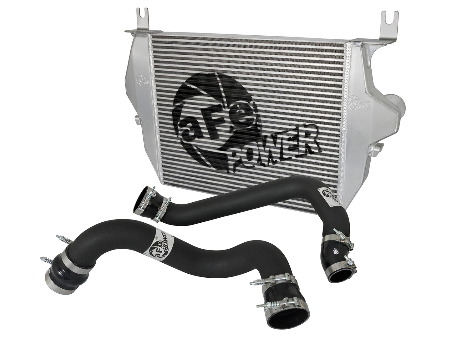 aFe BladeRunner GT Series Intercooler Kit w/ Tubes Black - Ford 2003-2007 6.0L