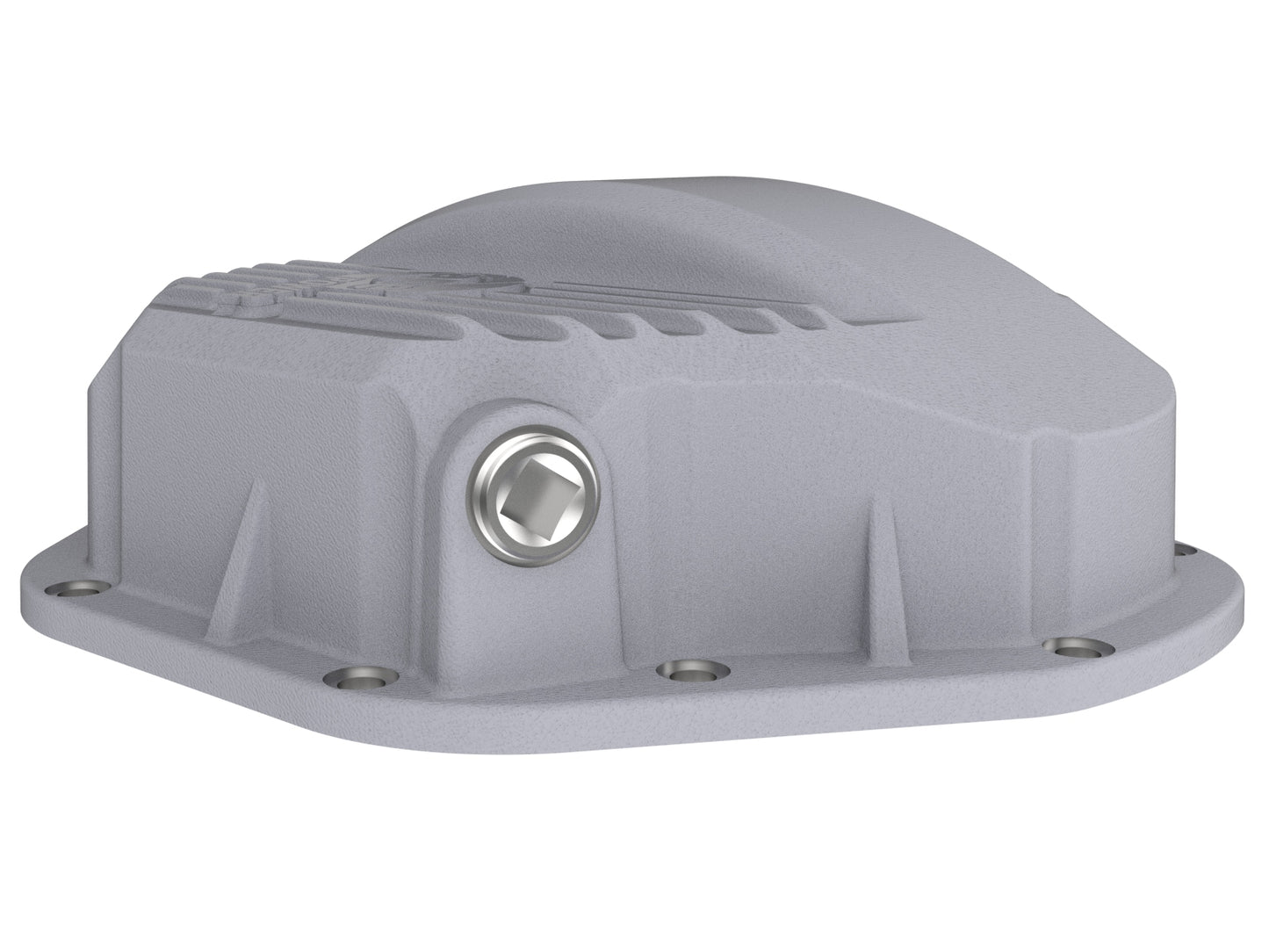 aFe Street Series Rear Differential Cover Raw w/ Machined Fins - Dodge/Ford 1994-2007