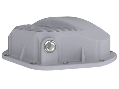 aFe Street Series Rear Differential Cover Raw w/ Machined Fins - Dodge/Ford 1994-2007