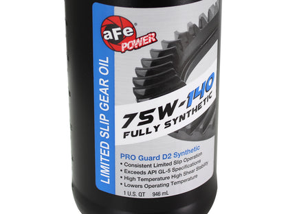 aFe Chemicals Pro GUARD D2 Synthetic Gear Oil 75W-140, 1 Qt.
