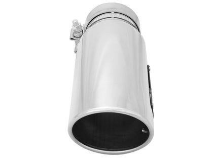 aFe MACH Force-Xp 304 Stainless Steel Clamp-on Exhaust Tip Polished - 49T35456-P12