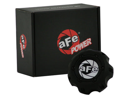 aFe Machined Billet Aluminum Oil Fill Cap - Matte Black - Dodge/Ram 2003-2014 5.9L/6.7L