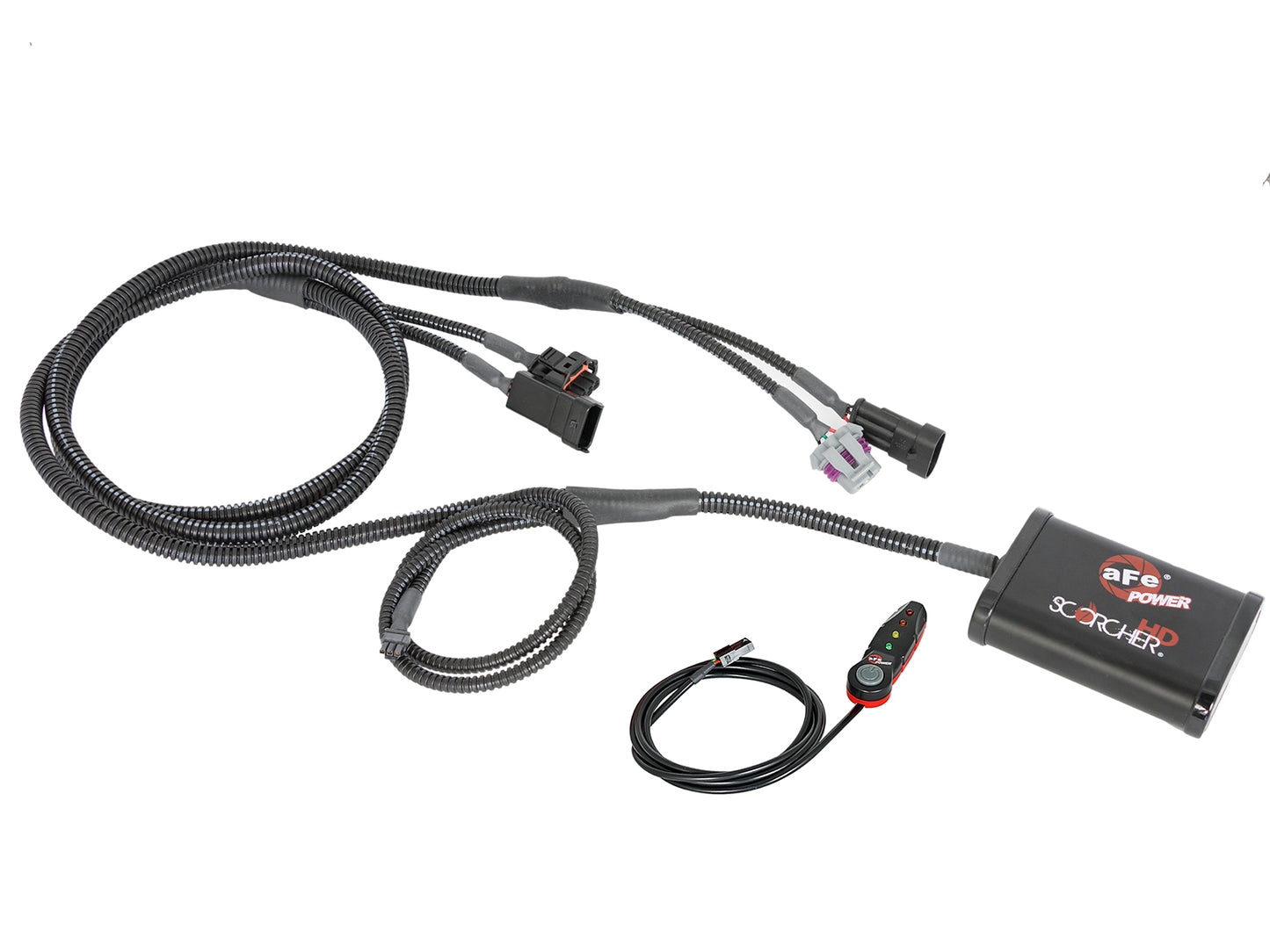 aFe SCORCHER HD Plug and Play Power Module with Remote - Chevy/GMC 2004-2010 6.6L