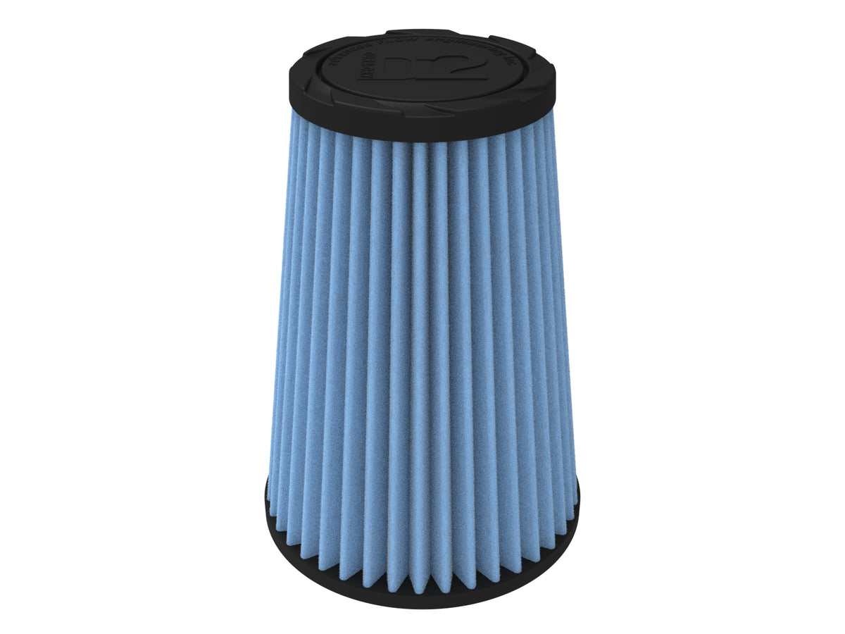 aFe Universal Clamp-On Air Filter w/ D2 Dura-Dry Media - 21-25507V