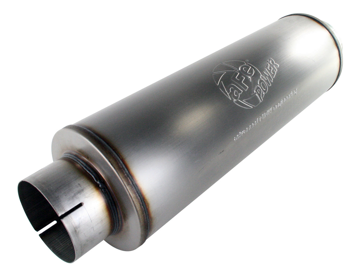 aFe MACH Force-Xp 409 Stainless Steel Pass-Through Muffler - 49-91012