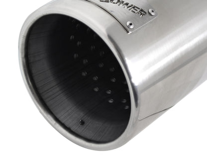 aFe MACH Force-Xp 304 Stainless Steel Clamp-on Exhaust Tip Polished - 49-92043-P