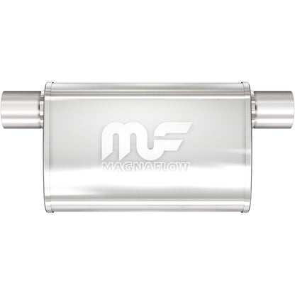 MagnaFlow 2.25 in/2.25 in Offset/Offset Same Side; 4 in x 11 in x 9 in Body Muffler 11375