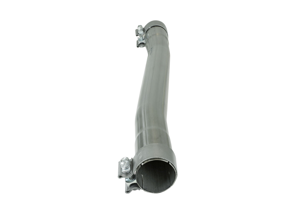 aFe MACH Force-Xp 2-1/2 IN 409 Stainless Steel Muffler Delete Pipe - Outlet Position Offset, Overall Length 24 in