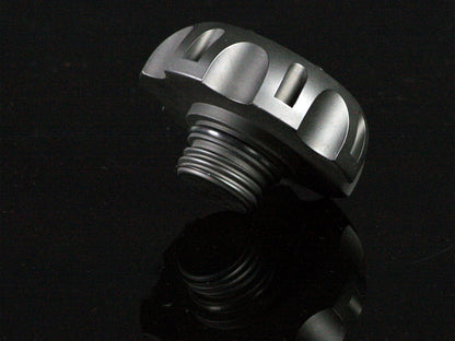 aFe Machined Billet Aluminum Oil Fill Cap - Matte Black - Dodge/Ram 2003-2014 5.9L/6.7L