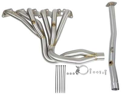 aFe Twisted Steel 304 Stainless Steel Race Series Performance Package - Stainless Steel, Engine Make/Size Nissan 4.8L