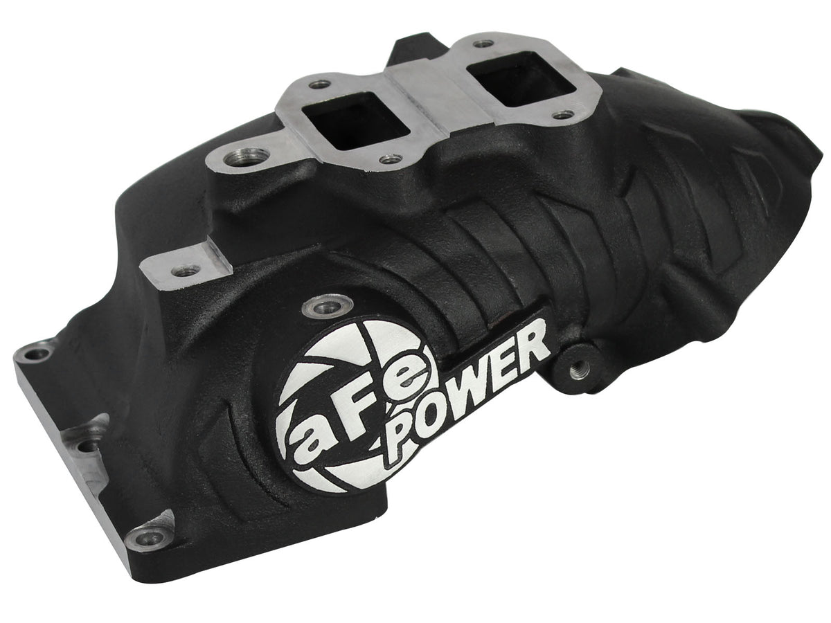 aFe BladeRunner Cast Aluminum Intake Manifold Black - Dodge/Ram 2007-2018 6.7L - 46-10071-1