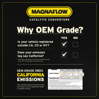MagnaFlow OEM Grade Universal Catalytic Converter 52326