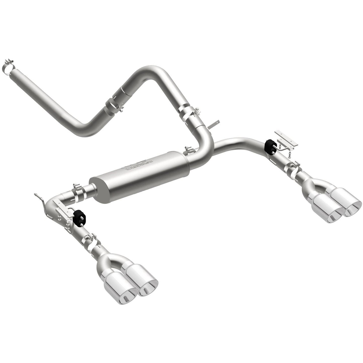 MagnaFlow Street Series Polished Cat-Back System 16723