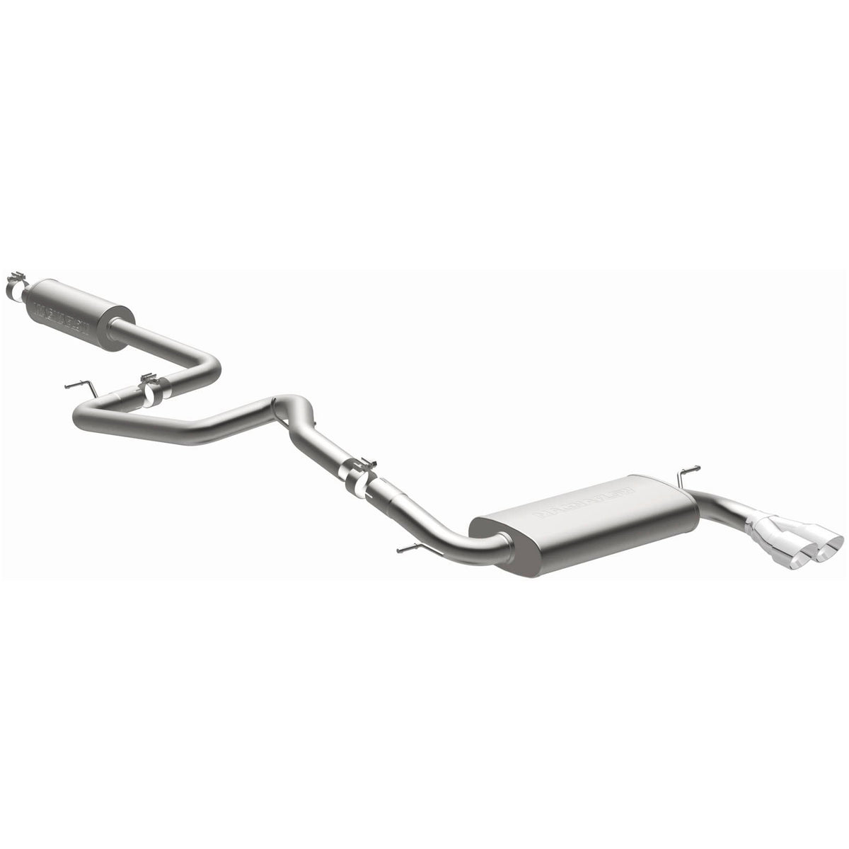 MagnaFlow Street Series Polished Cat-Back System 15072