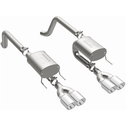 MagnaFlow Street Series Polished Axle Back System 15886