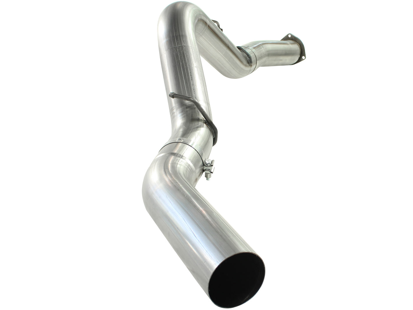 aFe Large Bore-HD 5 IN 409 Stainless Steel DPF-Back Exhaust System - Chevy/GMC 2007-2010 6.6L