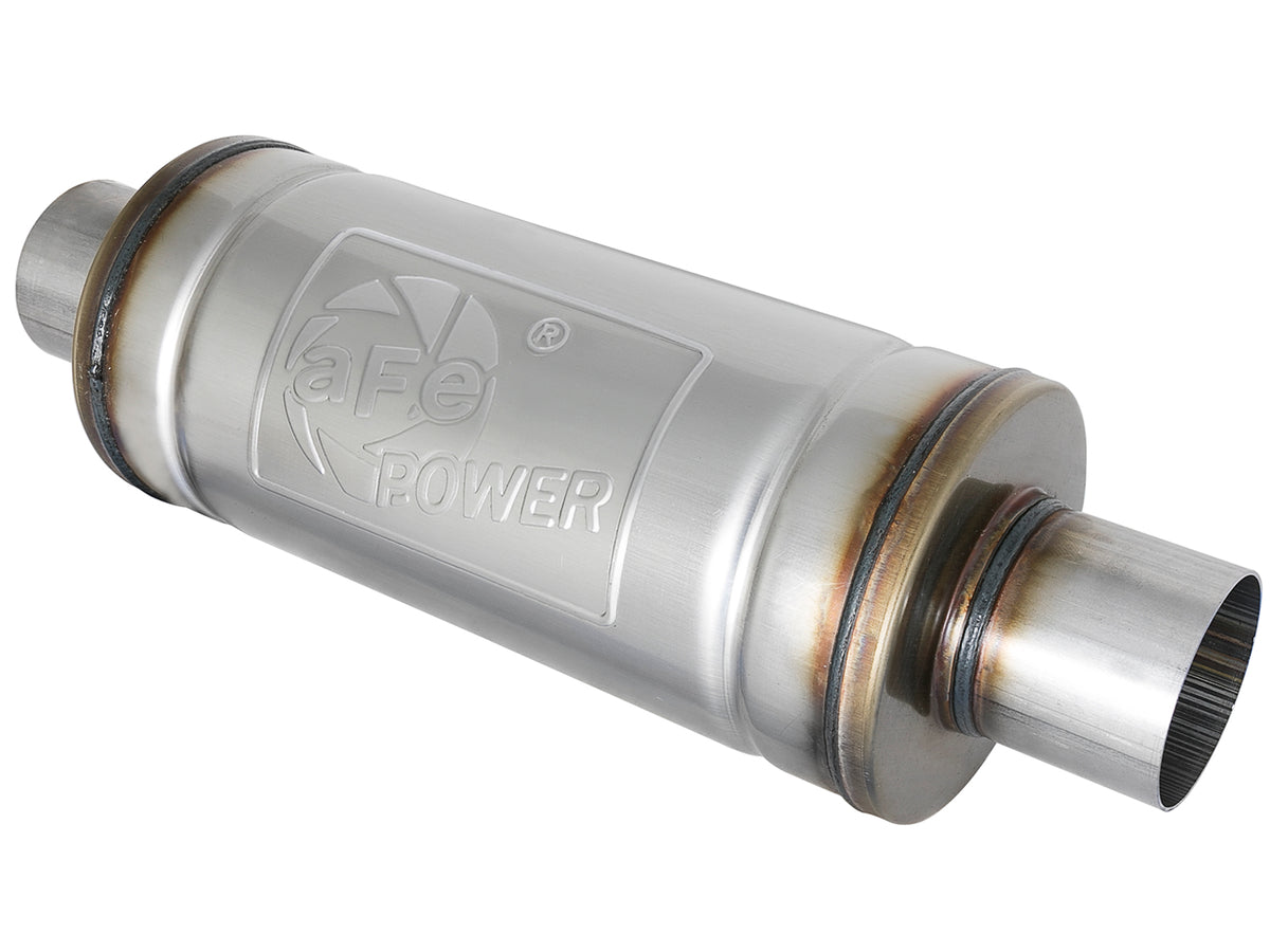 aFe MACH Force-Xp 409 Stainless Steel Pass-Through Muffler - 49M00012