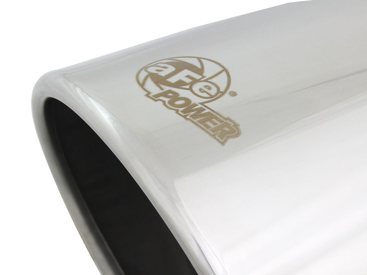 aFe MACH Force-Xp 304 Stainless Steel Clamp-on Exhaust Tip Polished - 49T40604-P09