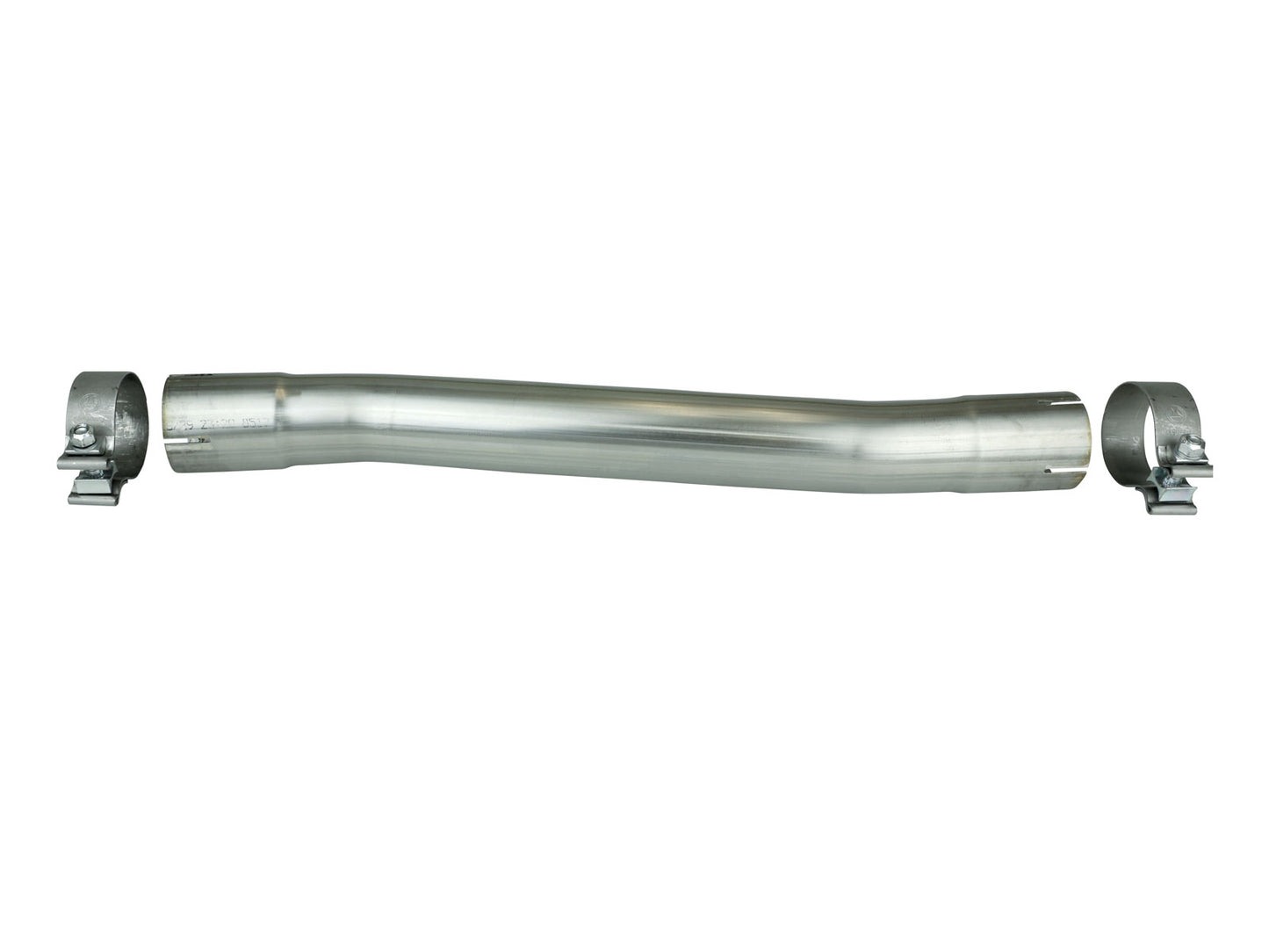 aFe MACH Force-Xp 2-1/2 IN 409 Stainless Steel Muffler Delete Pipe - Outlet Position Offset, Overall Length 24 in