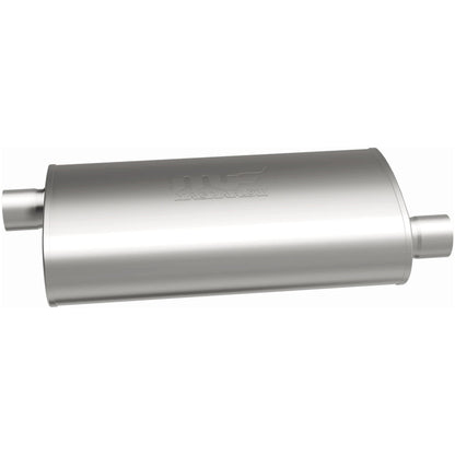 MagnaFlow 2.25 in/2.25 in Offset/Offset; 4 in x 14 in x 9 in Body Muffler 11235