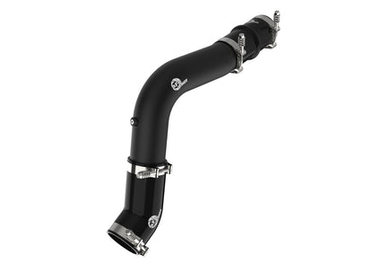 aFe BladeRunner 3 IN Aluminum Hot Charge Pipe Black - Ram 2019-2023 6.7L