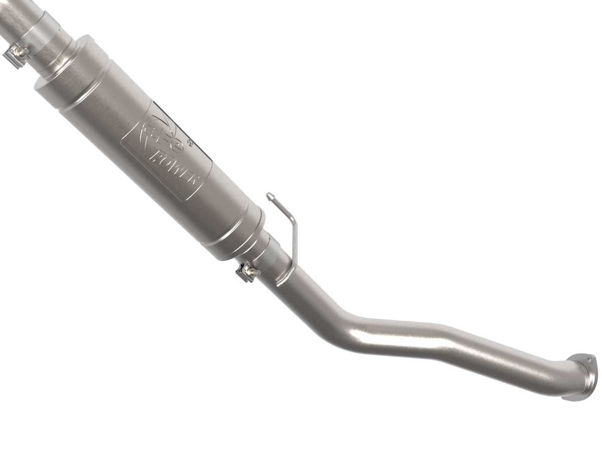 aFe Vulcan Series 3 IN Stainless Steel Rear Exit Exhaust System w/ Black Tip - 2022-2026 3.3L