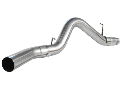 aFe Large Bore-HD 5 IN 409 Stainless Steel DPF-Back Exhaust System - Chevy/GMC 2011-2016 6.6L