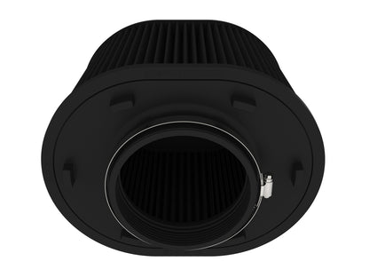 aFe Magnum FORCE Intake Replacement Air Filter w/ Black Pro 5R Media - Flange Inside Diameter 5.5 in, Height 8.00 in