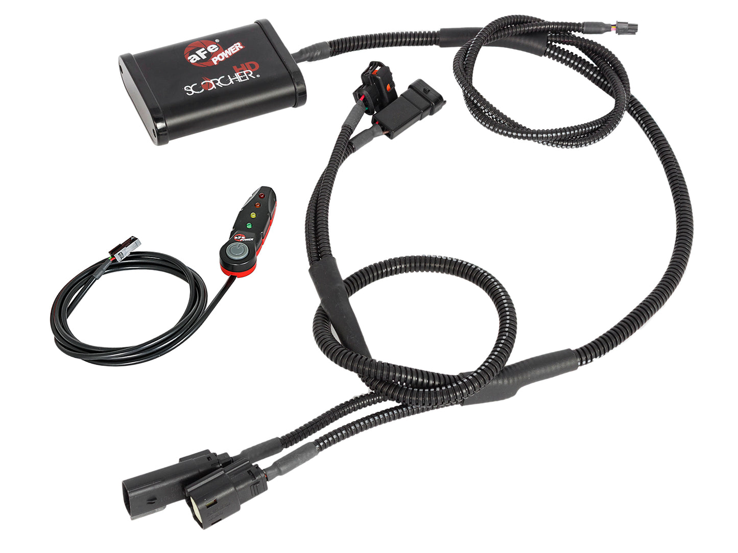 aFe SCORCHER HD Plug and Play Power Module with Remote - Chevy/GMC 2011-2014 6.6L
