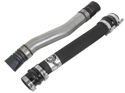 aFe BladeRunner 2-3/4 IN Aluminum Hot Charge Pipe Black