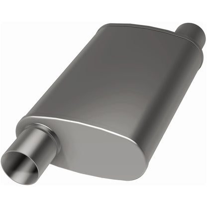MagnaFlow 2.5 in/2.5 in Offset/Offset; 4 in x 14 in x 9 in Body Muffler 13236