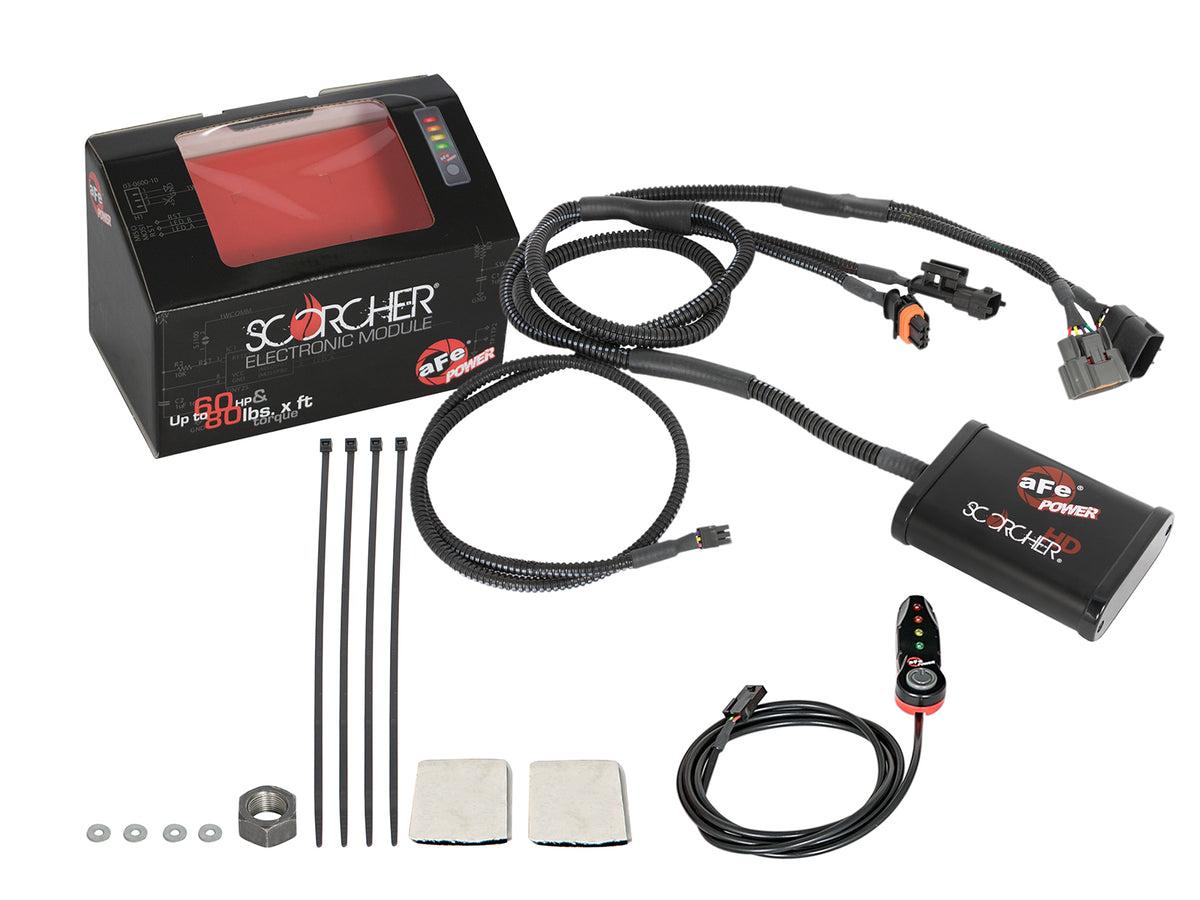 aFe SCORCHER HD Plug and Play Power Module with Remote - Dodge/Ram 2007-2012 6.7L