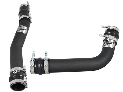 aFe BladeRunner 3 IN Aluminum Hot and Cold Charge Pipe Kit Black - Dodge 2003-2007 5.9L