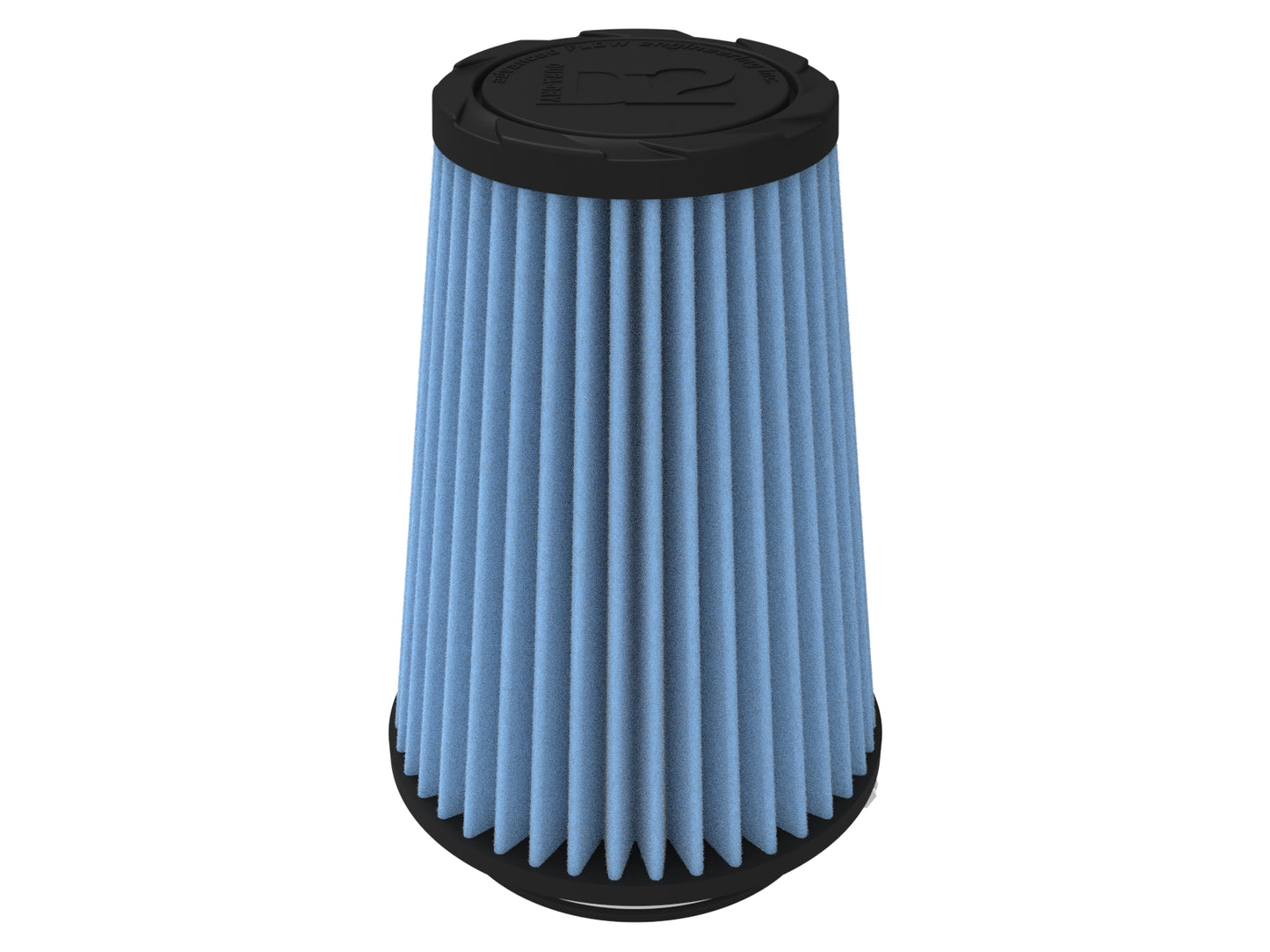 aFe Universal Clamp-On Air Filter w/ D2 Dura-Dry Media - 21-35507V
