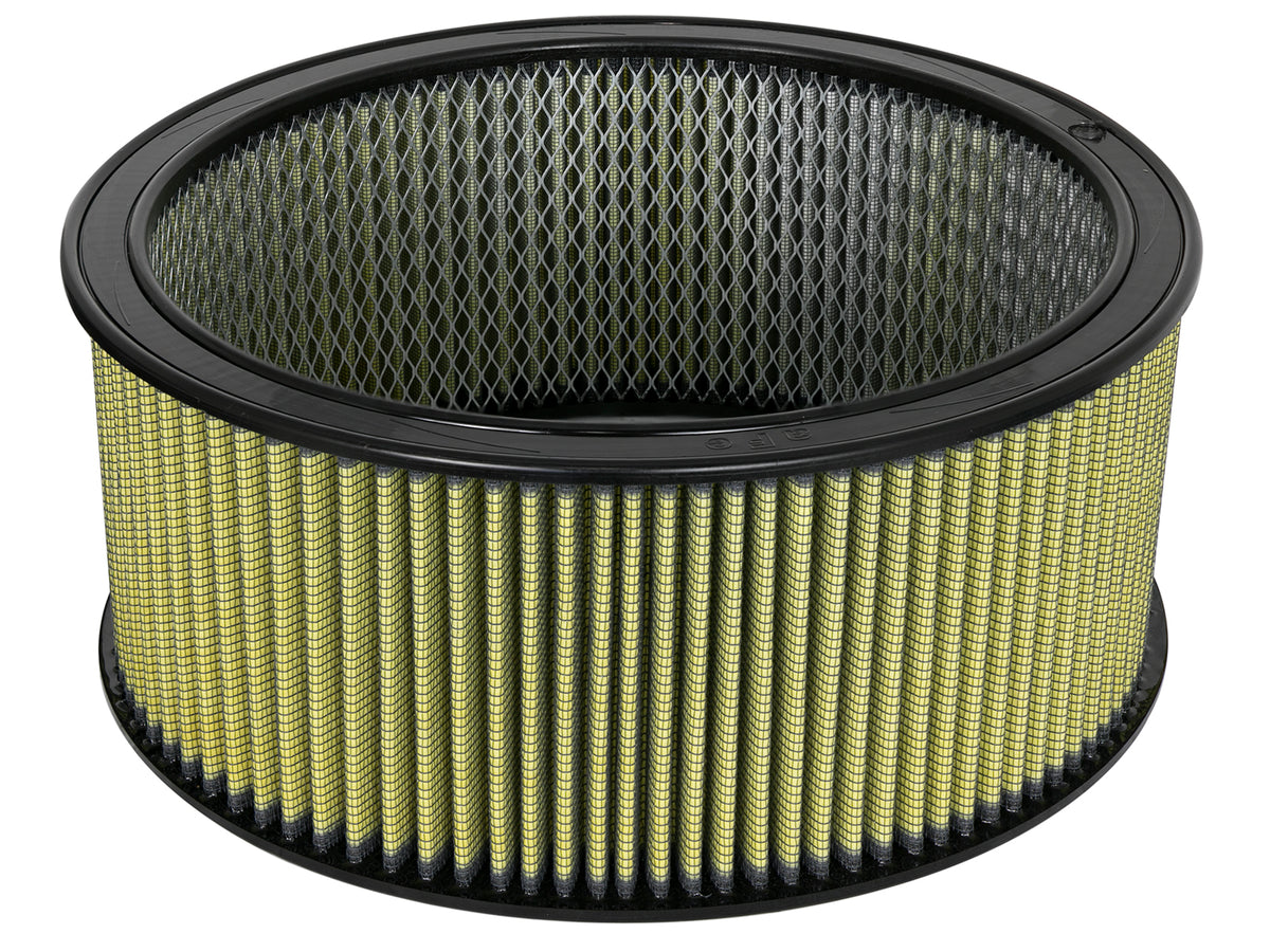 aFe Magnum FLOW Round Racing Air Filter w/ Pro GUARD 7 Media - 18-11477