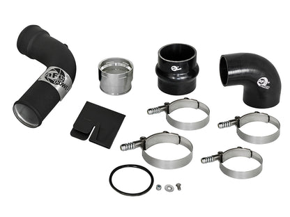 aFe BladeRunner 3 IN Aluminum Cold Charge Pipe Black - Ford 2017-2022 6.7L