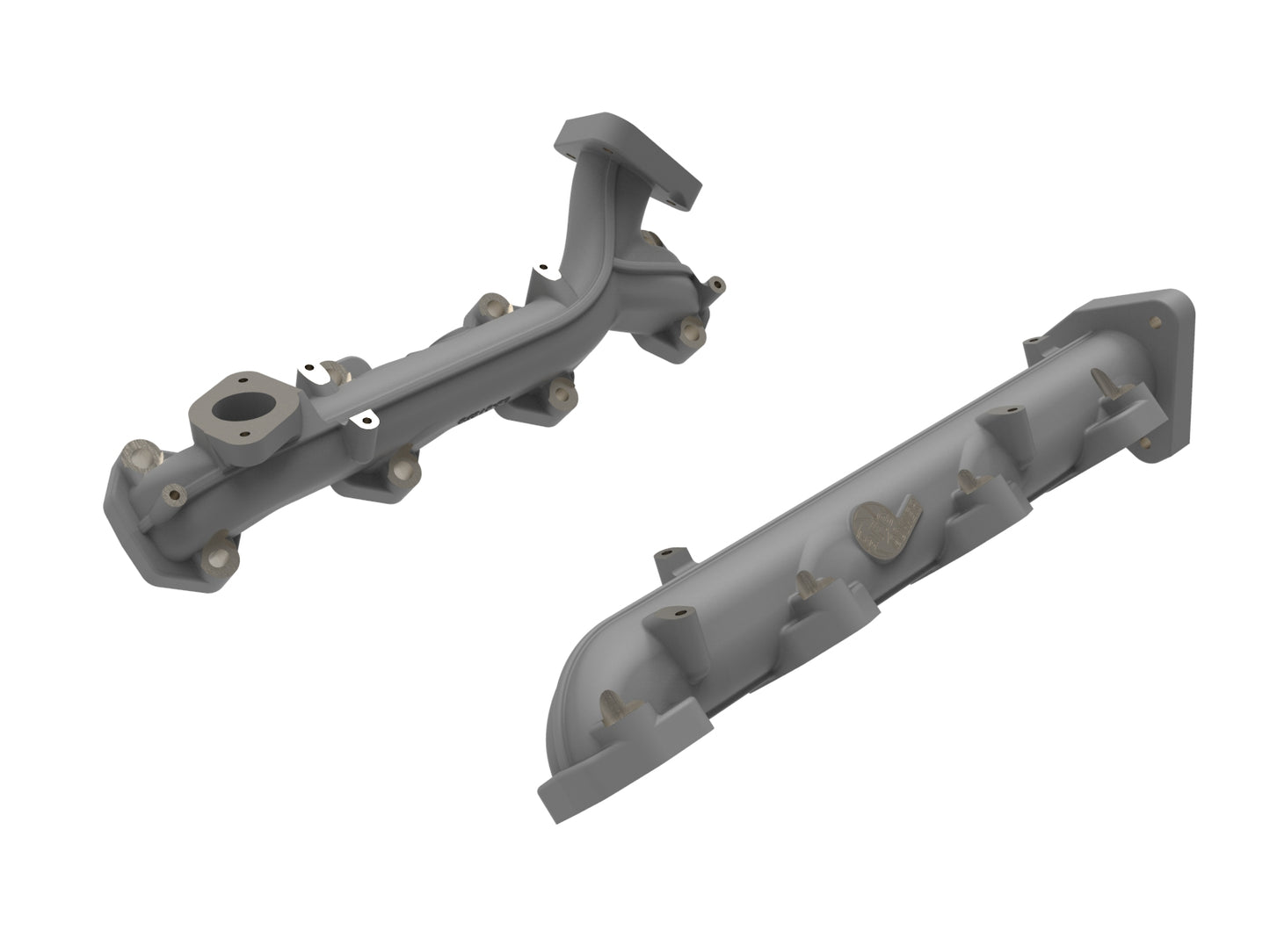 aFe BladeRunner Ported Ductile Iron Exhaust Manifold - Ford 2015-2019 6.7L