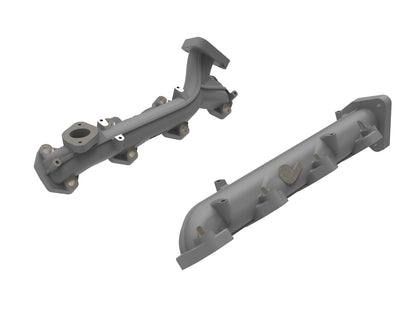 aFe BladeRunner Ported Ductile Iron Exhaust Manifold - Ford 2015-2019 6.7L