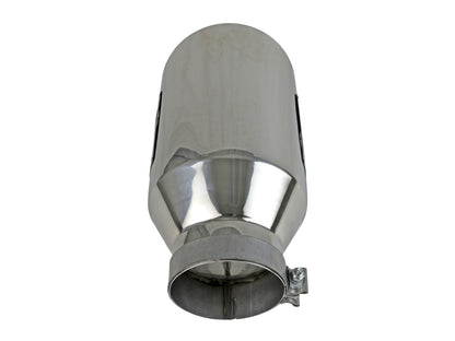 aFe MACH Force-Xp 304 Stainless Steel Clamp-on Exhaust Tip Polished - 49T50801-P15