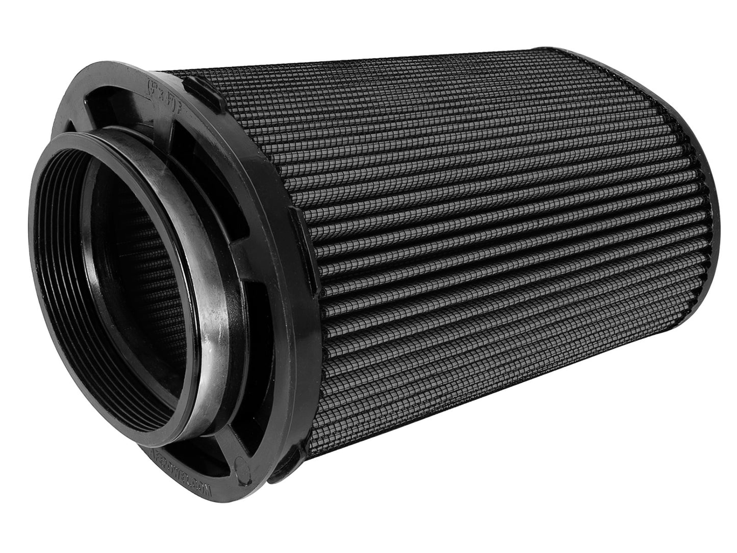 aFe Momentum Intake Replacement Air Filter w/ Black Pro 5R Media (Pair) - Flange Inside Diameter 6 x 4 in, Height 10 in