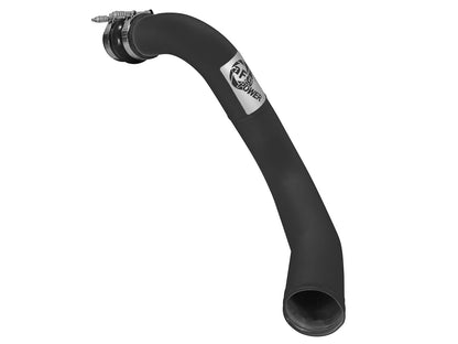 aFe BladeRunner 3 IN Aluminum Hot Charge Pipe Black - Ford 1999-2003 7.3L